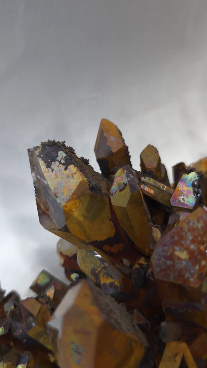 Colored Quartz Cluster CL170