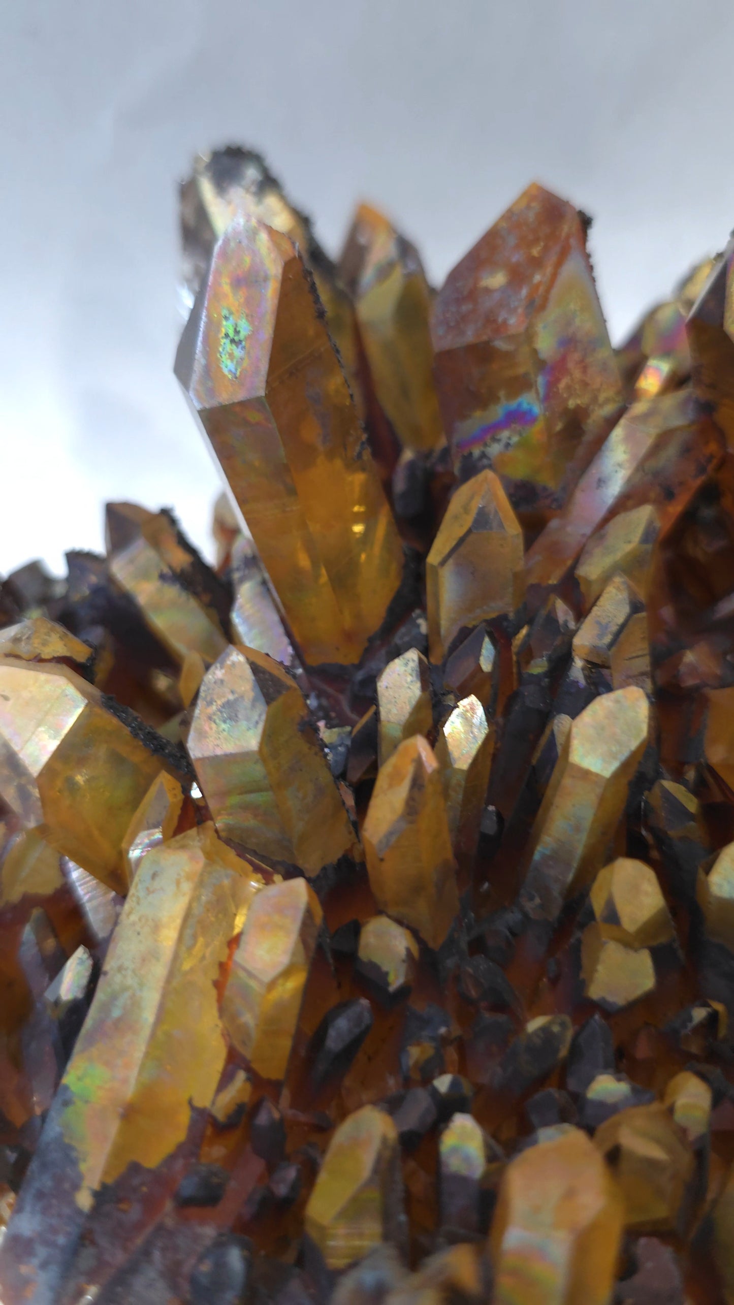 Colored Quartz Cluster CL170