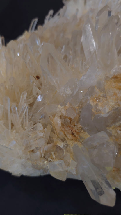 Clear/Golden Quartz ClusterBig Gold #2