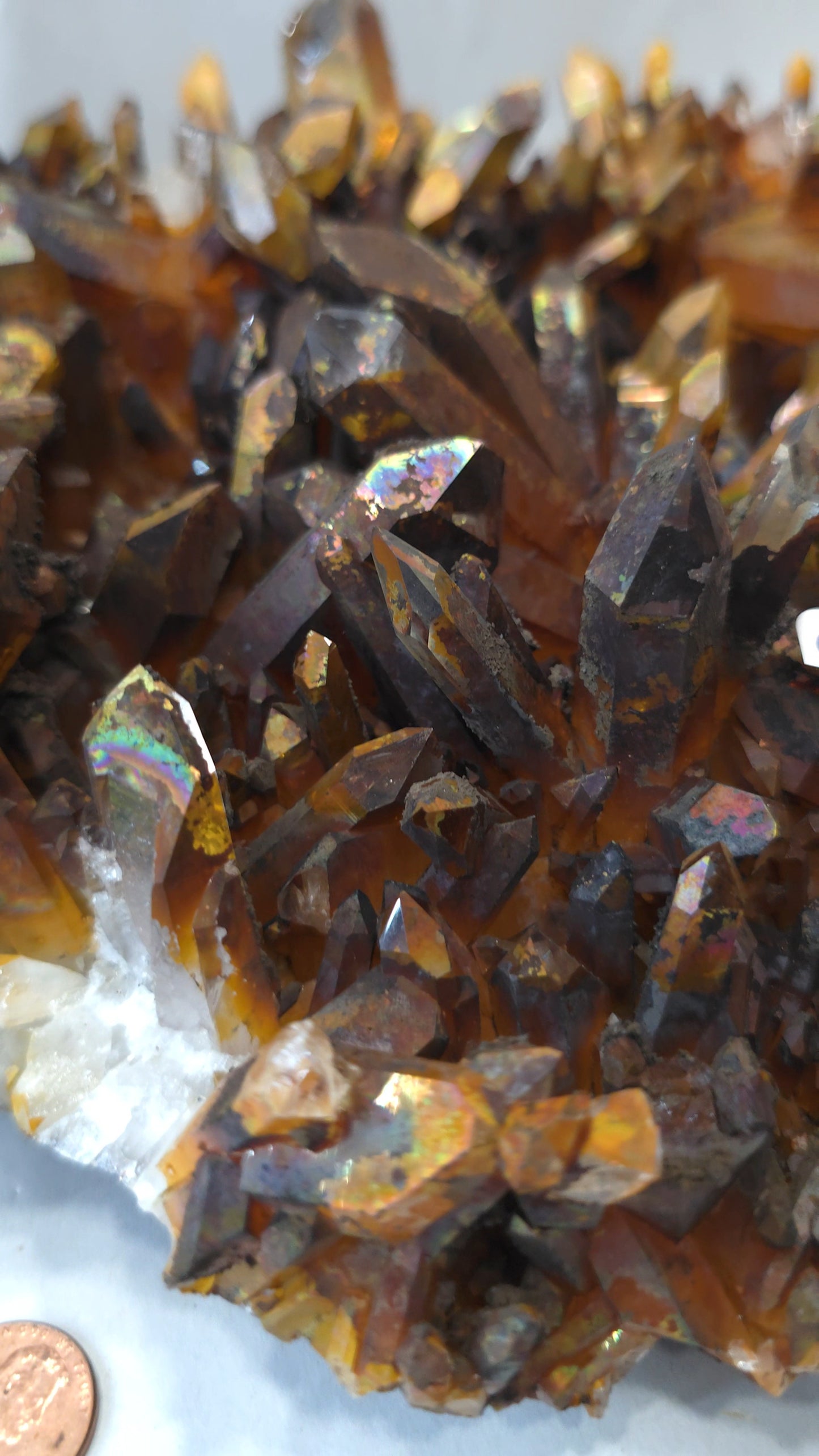 Colored Quartz Cluster CL103