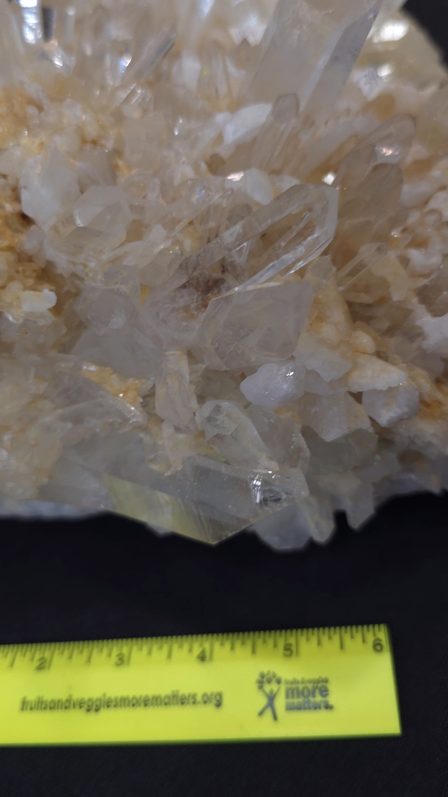Clear/Golden Quartz ClusterBig Gold #2