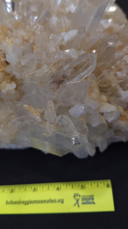 Clear/Golden Quartz ClusterBig Gold #2
