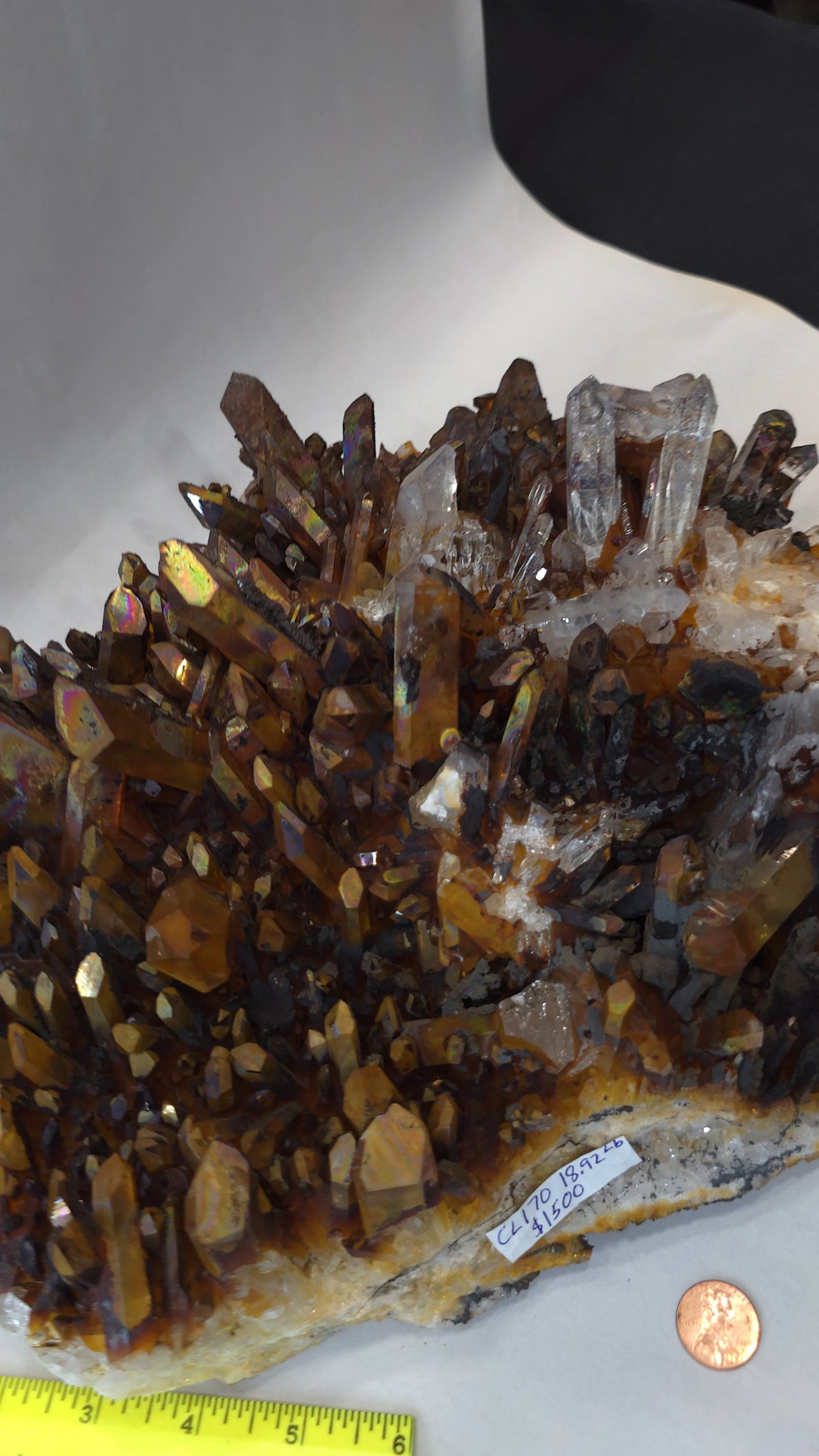 Colored Quartz Cluster CL170