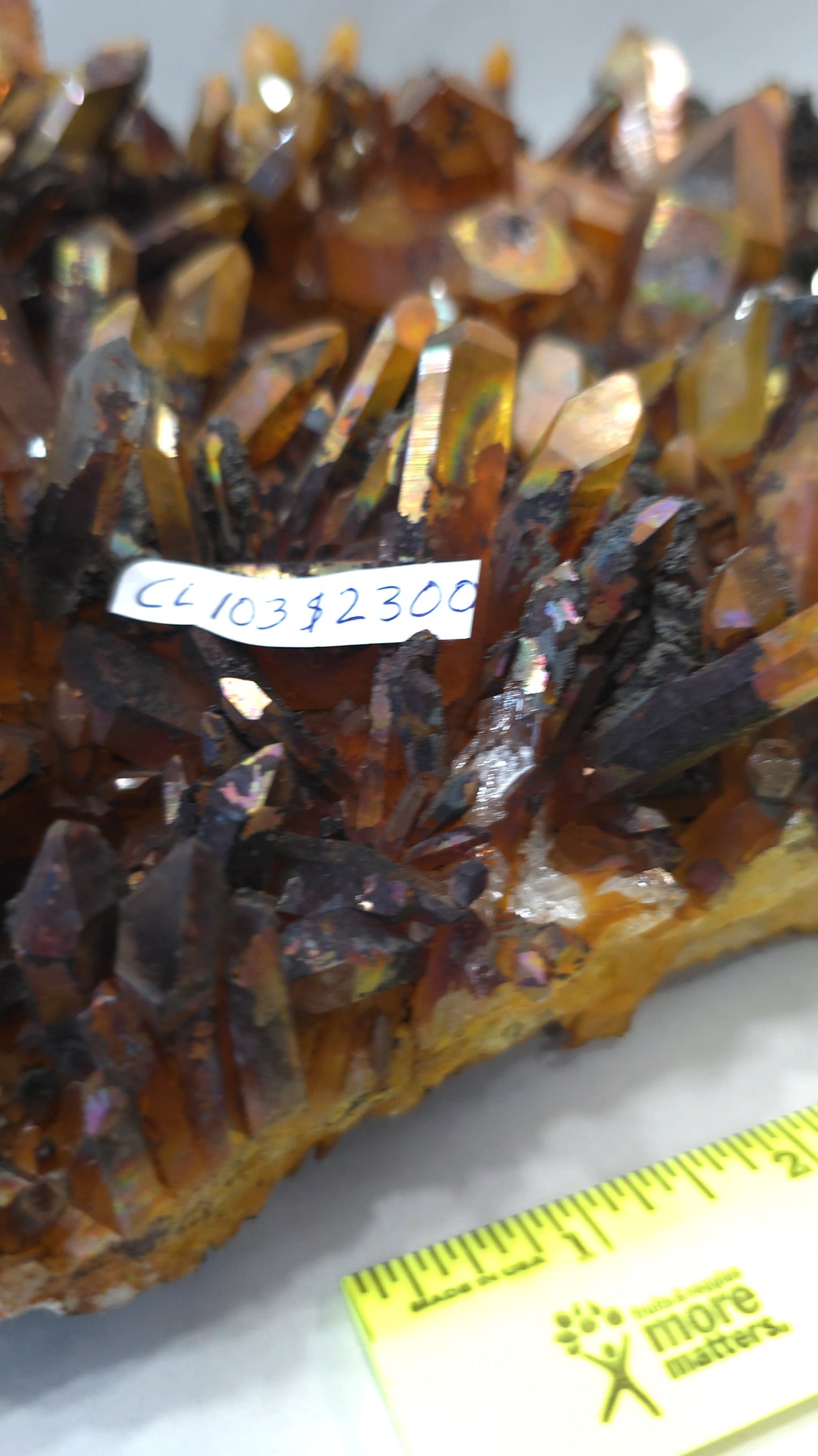 Colored Quartz Cluster CL103