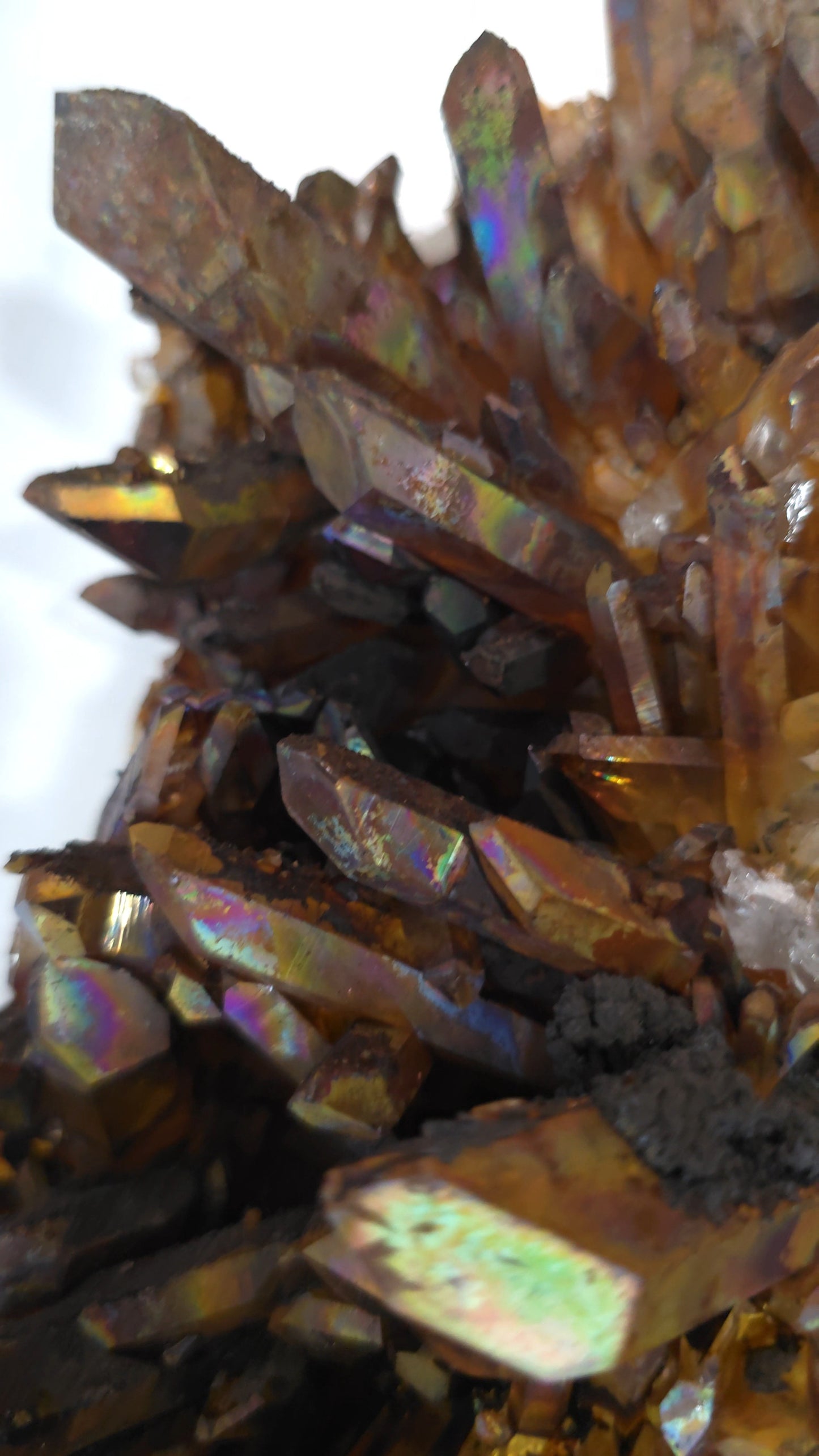 Colored Quartz Cluster CL170