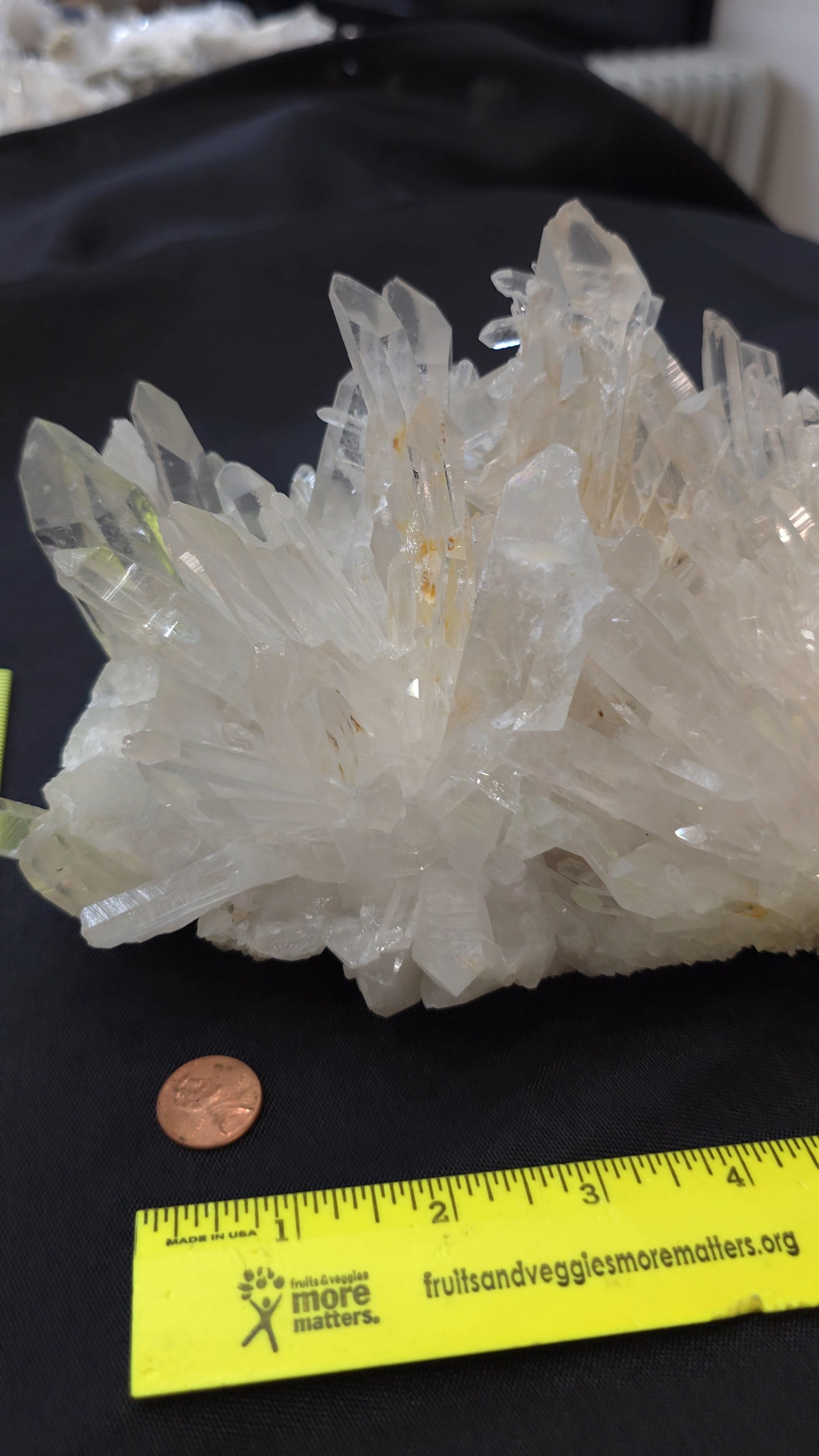 Clear Quartz Cluster W12