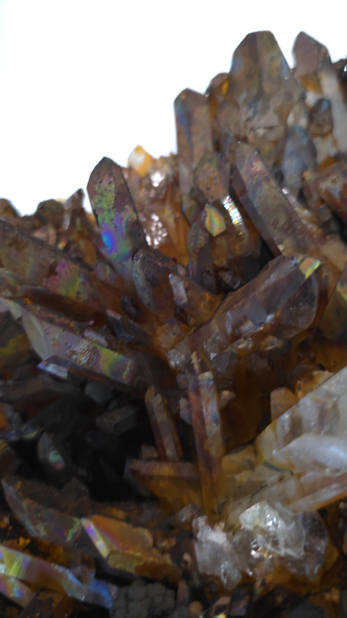 Colored Quartz Cluster CL170