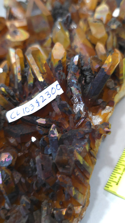 Colored Quartz Cluster CL103