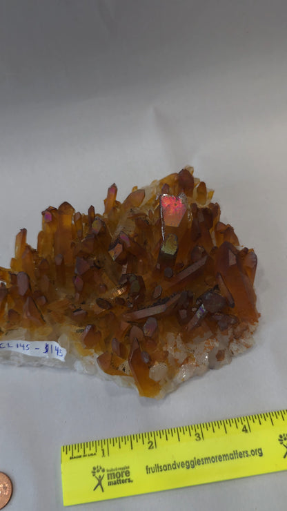 Colored Quartz Cluster CL145