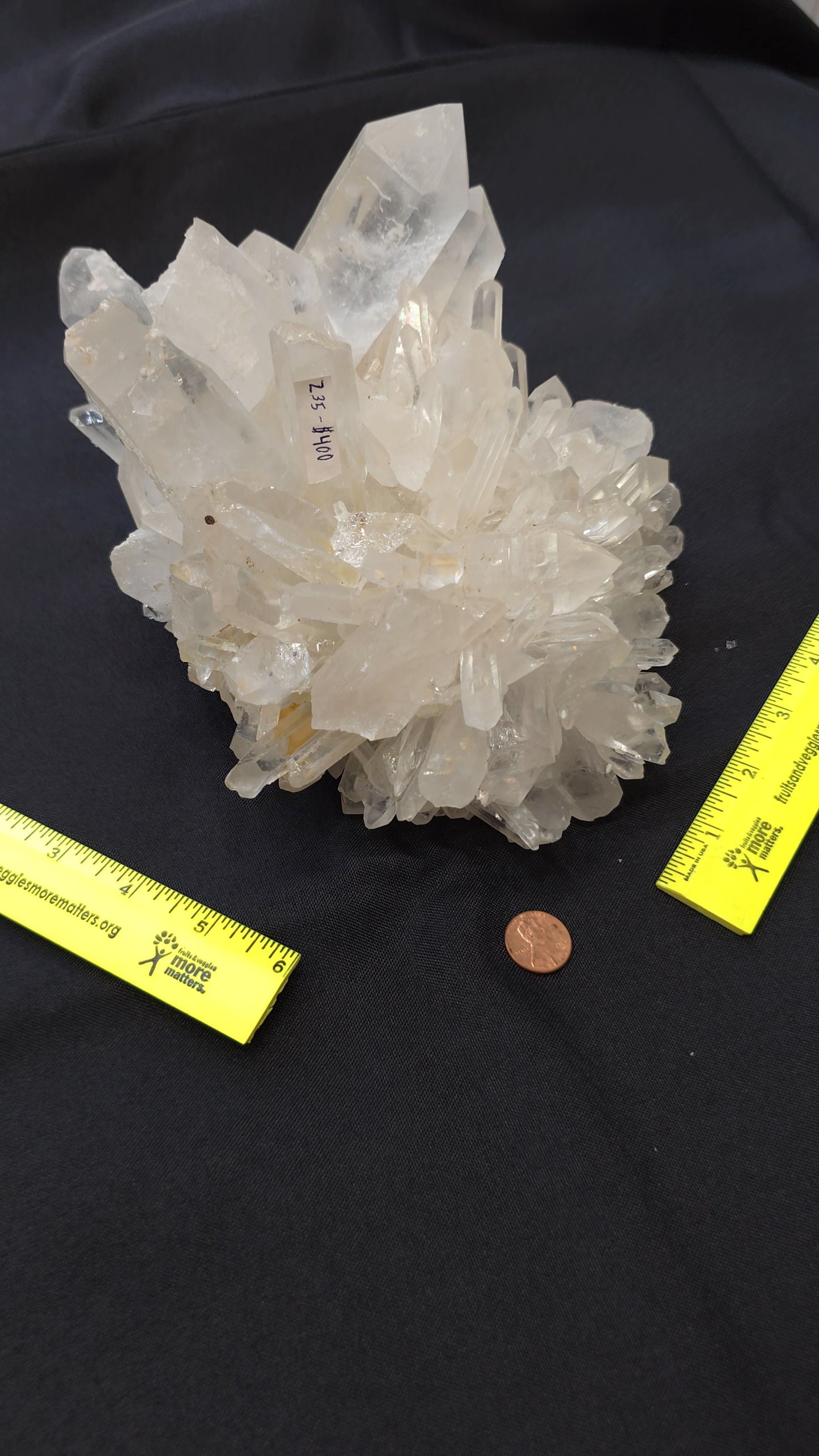 Clear Quartz Cluster Z35